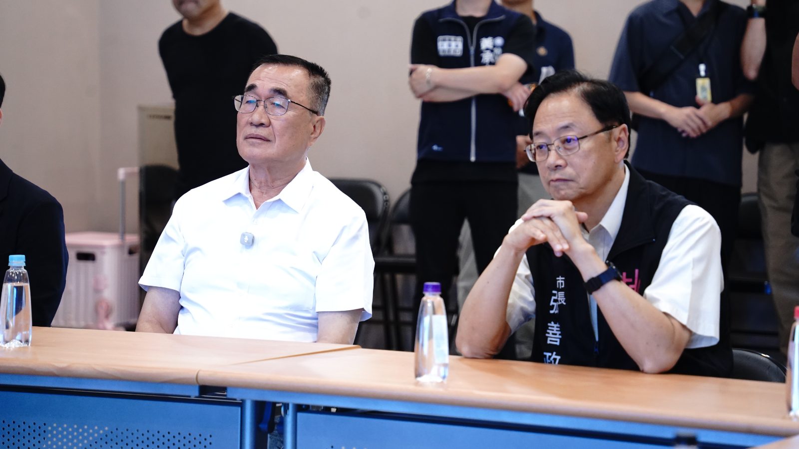 ▲李四川表示，倘若年底選舉順利入主新北市府，將參考桃園這套制度，引進新北推動。。圖：記者李春台/攝
