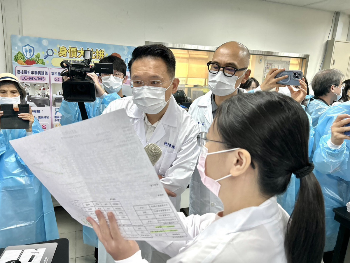市府跨局處由衛生局、教育局和農業局合作，一層一層的為校園食安嚴密把關。