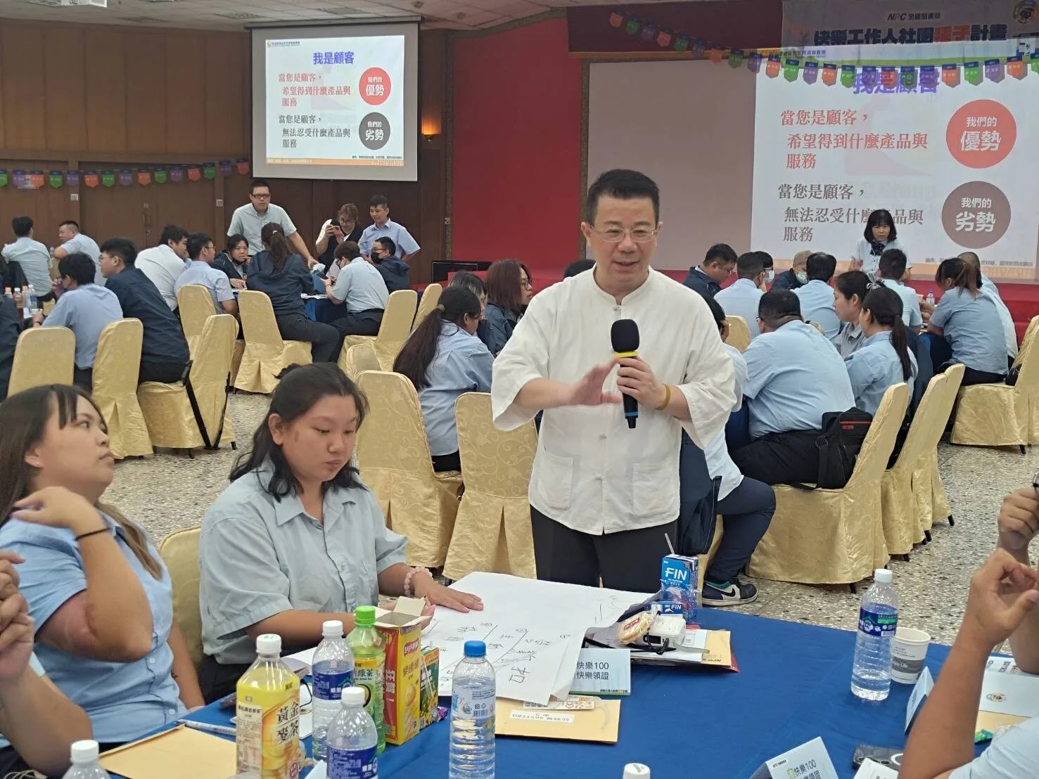 興誠服務管理徐丞敬董事長-與全國加油站站長領班分享ISQM服務品質流程制度