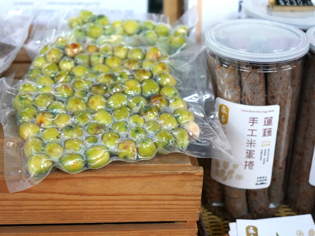 宜蘭農特產品-蓮藕手工米蛋捲