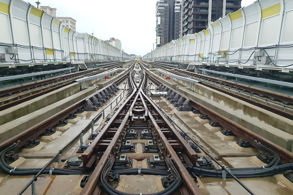 中捷藍線軌道工程決標 蘇瑞文:促進高架、地下與龍井機廠銜接 226 中捷藍線軌道工程決標 蘇瑞文:促進高架、地下與龍井機廠銜接 225