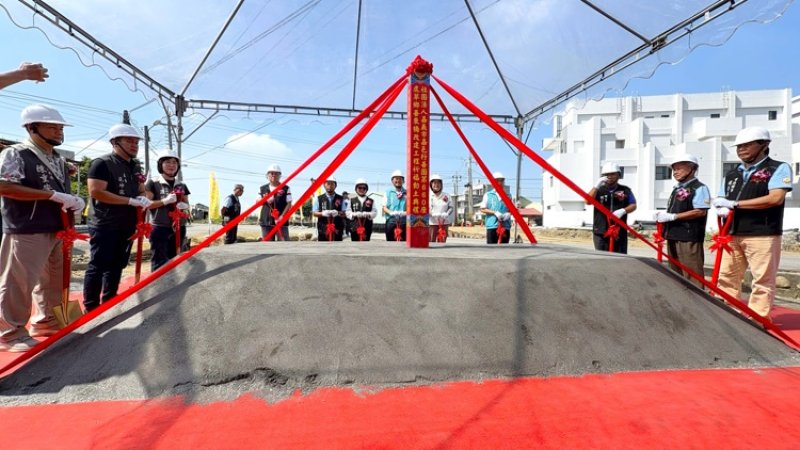 嘉邑行善團改建橋樑助防洪安全 嘉義縣鹿草鄉善東橋改建工程