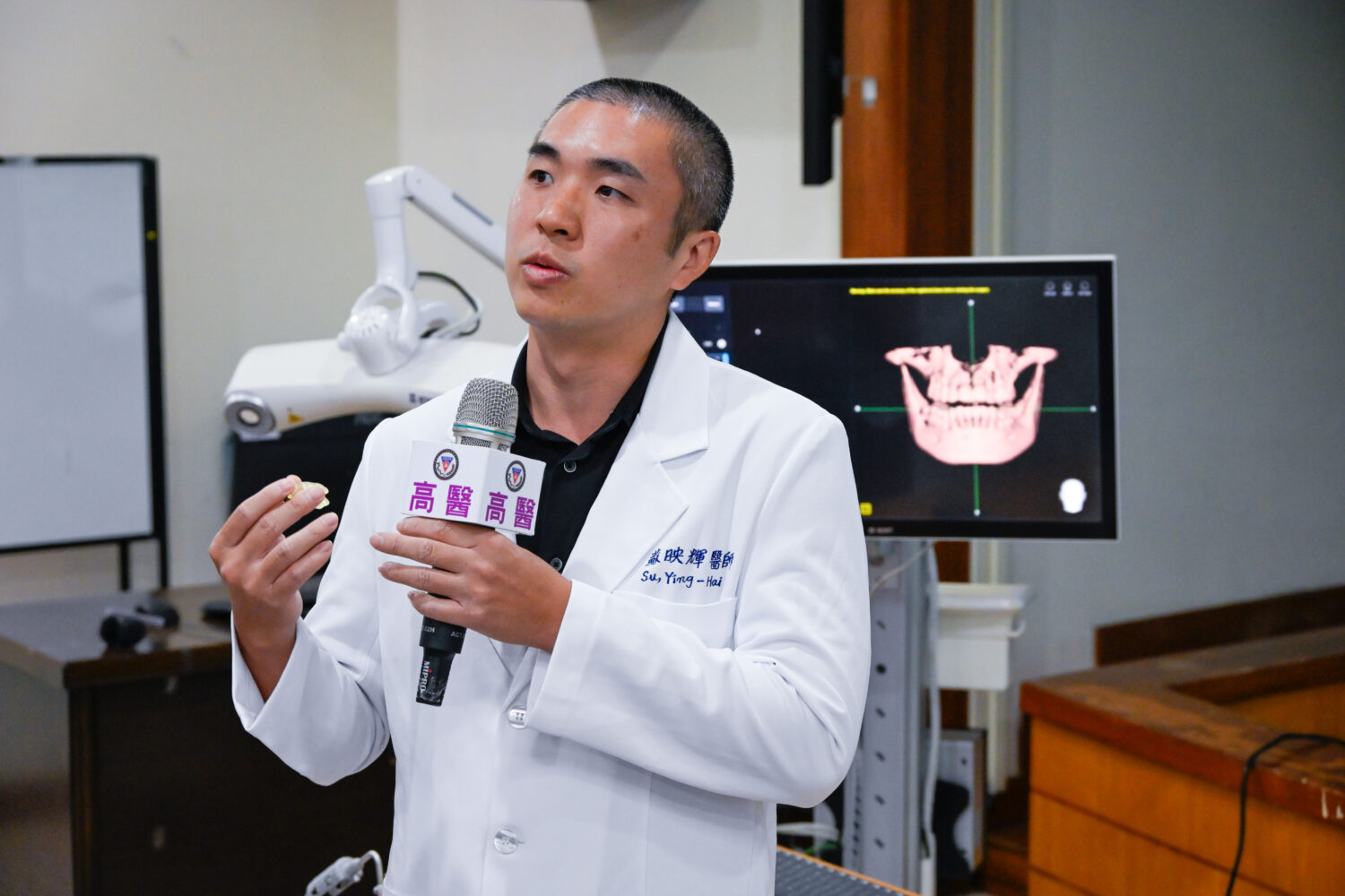 複雜根管治療新利器 高醫牙科利用數位導板保留自然牙