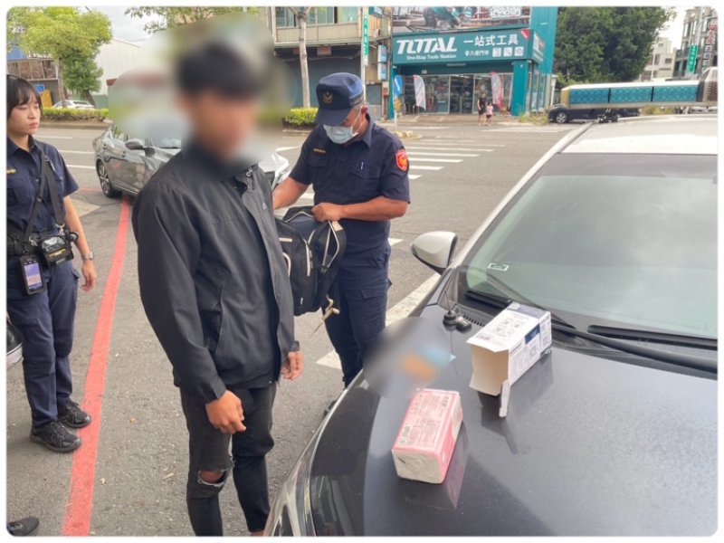 薔琵颱風來襲治安不打烊 嘉市警一日查獲2件涉詐車手展現打詐決心