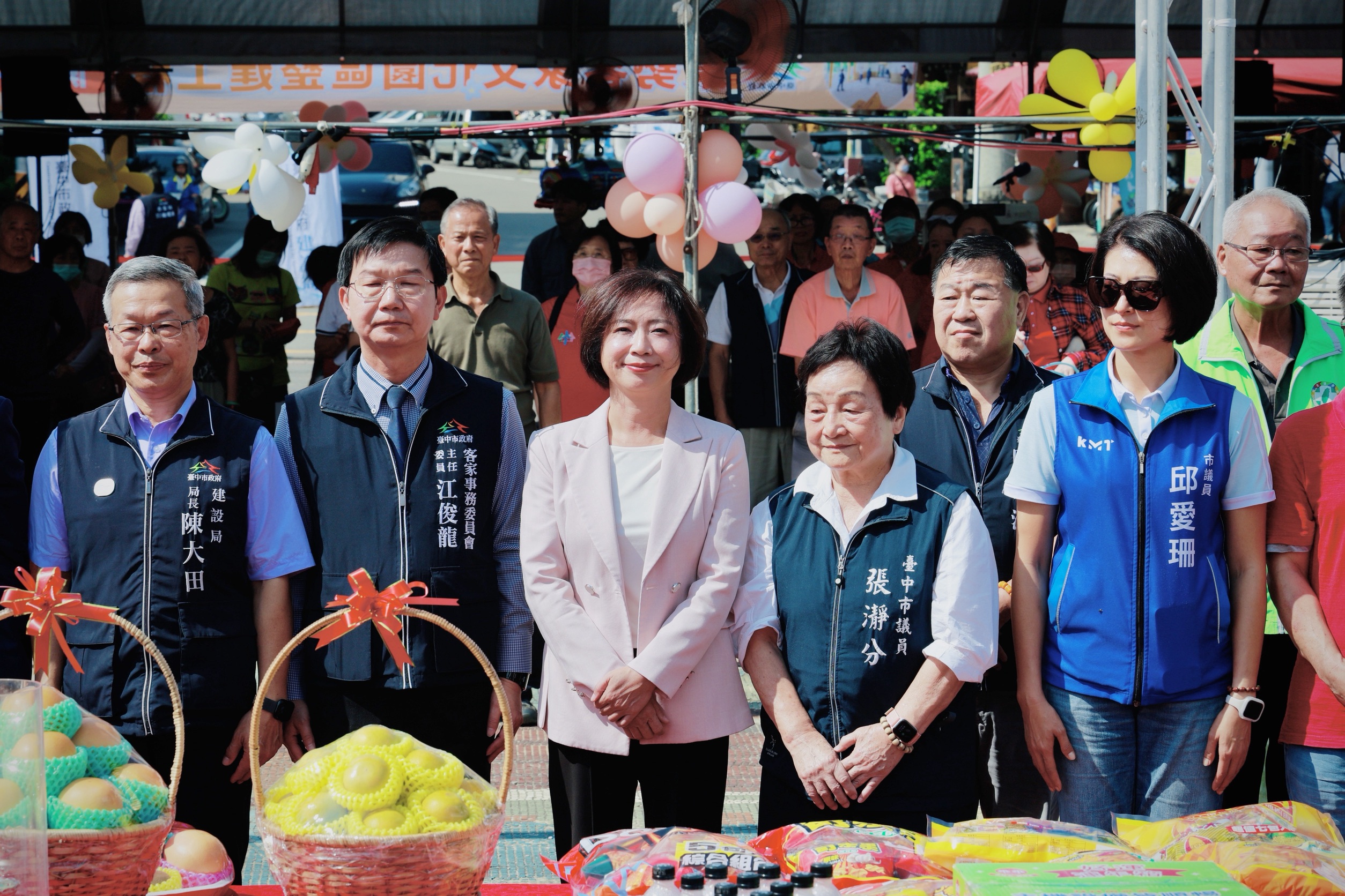 立法委員何欣純出席東勢客家文化園區整建工程開工典禮，期盼透過舊車站修復與周邊觀光資源整合，帶動山城文化及地方產業發展。（圖／何欣純服務處提供）